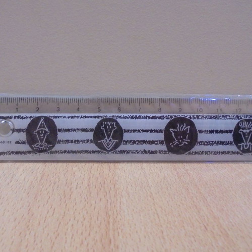 Fido Dido old school promotional ruler 30 cm from 1985 new