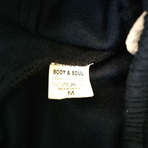 Men's tracksuits used, blue, sizes M and L