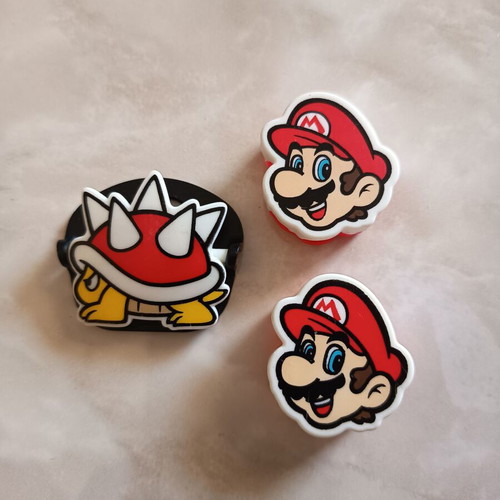 Super Mario Kinder collectible figures like new, set of three