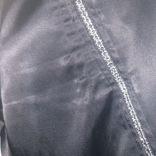 Satin pants black with rhinestones, size small