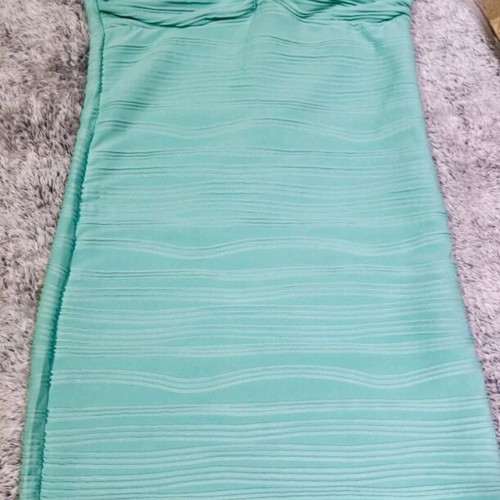Mini strapless bodycon dress like new, turquoise, size S