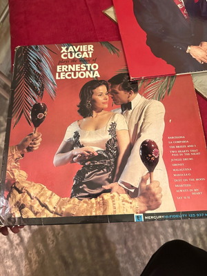 Δίσκος βινυλίου Xavier Cugat plays the music of Ernesto Lecuona μεταχειρισμένος, jazz