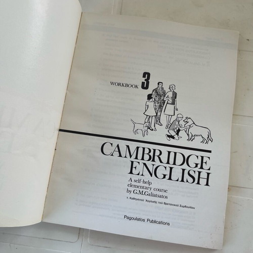 Cambridge English Workbook 3 self-help book like new