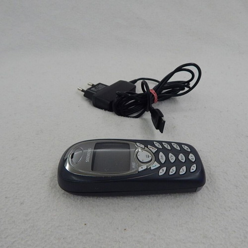 Siemens A60 cell phone from 2000s used, with charger, not working