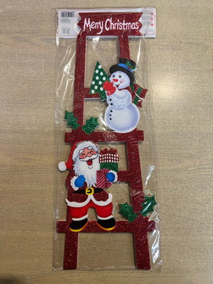 Christmas decoration double-sided 43 cm new