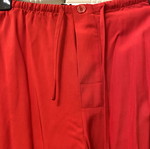 Zara red fabric pants like new, size XS