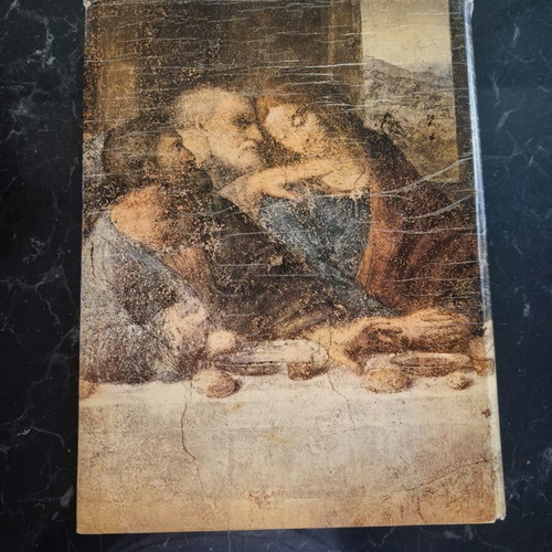 Leonardo Da Vinci 1956 art book used, English