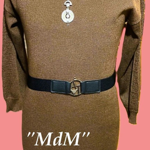 MdM blouse dress new, knitted brown size M