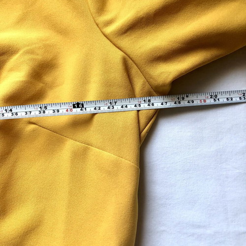 Orsay Midi Dress mustard yellow, new, size 42 Large