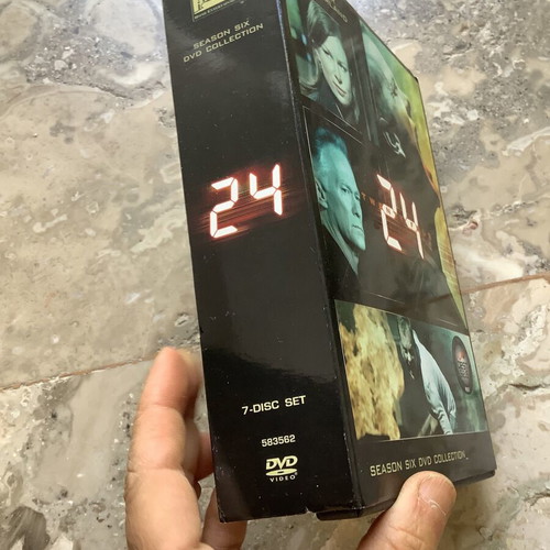 24 Season 6 DVD set used with Greek subtitles