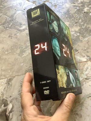 24 Season 6 DVD set used with Greek subtitles