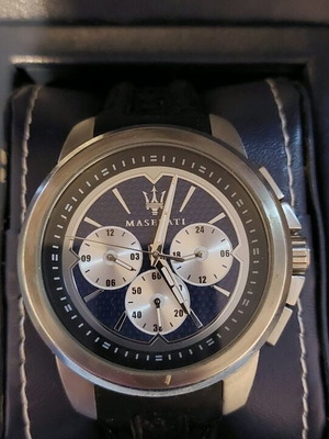 Maserati Sfida R8851123002 ανδρικό ρολόι dual time σαν καινούργιο