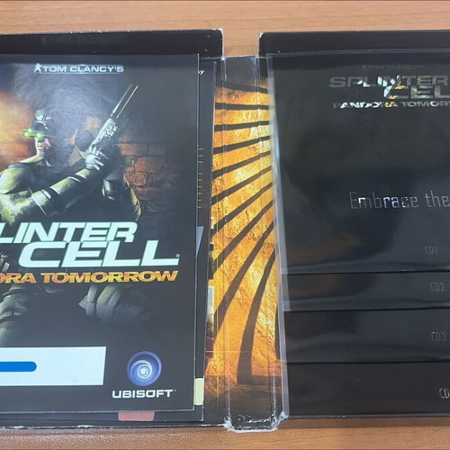 Tom Clancy's Splinter Cell Pandora Tomorrow PC CD-ROM slipcase edition like new