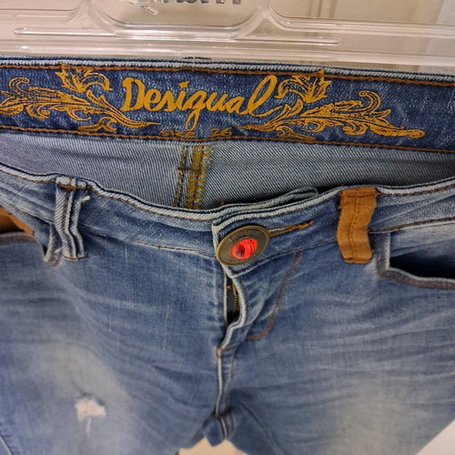 Desigual and H&M denim pants used, blue, sizes 26 and 38