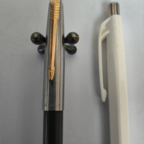 Parker and Caran D'ache pens used, set of 2