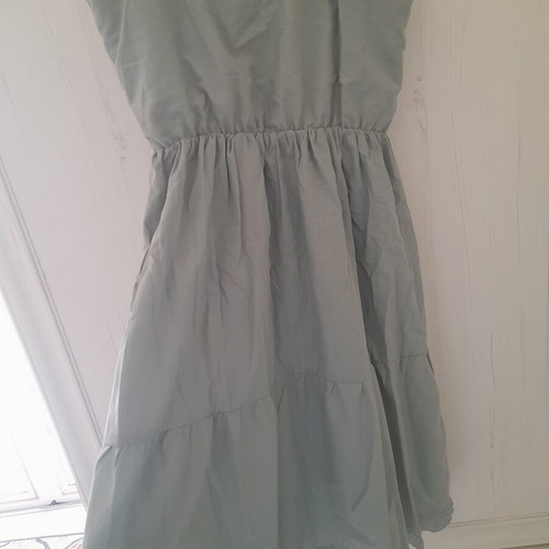 Esmara dress with cutwork designs in mint color, like new
