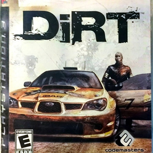 Dirt παιχνίδι PS3 μεταχειρισμένο με θήκη και μέσα με σημάδια χρήσης