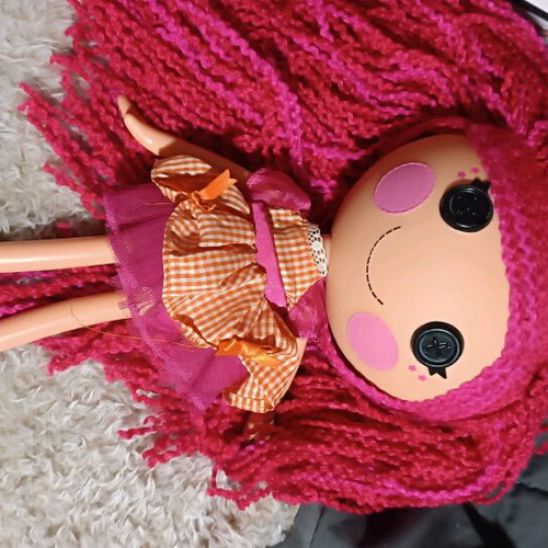 Lalaloopsy 12" (30cm) doll with red wool hair like new