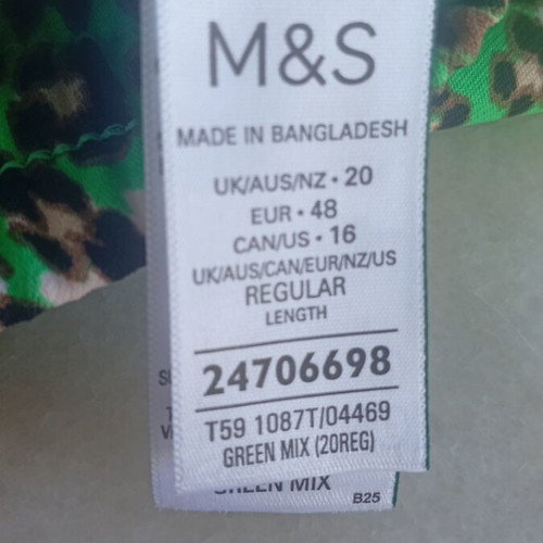 Pants like new, size 48, M&S, elastic waist, very comfortable