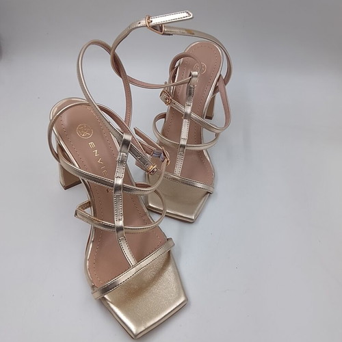 Envie women's sandals like new, size 36, gold