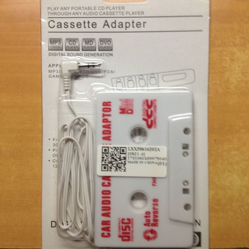 Car Cassette Adapter new in packaging