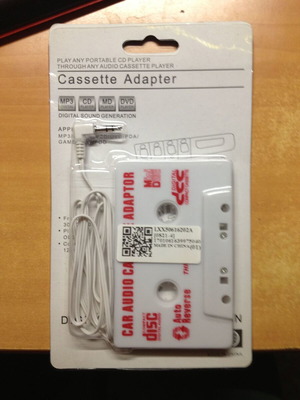 Car Cassette Adapter new in packaging