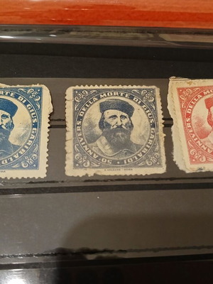 Italian vignettes used with Giuseppe Garibaldi, pack of 3