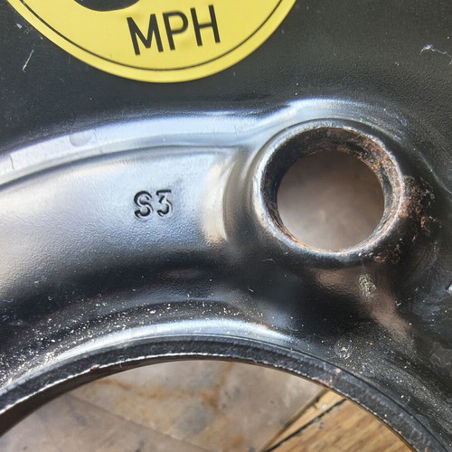 BMW 116 F20 spare tire used