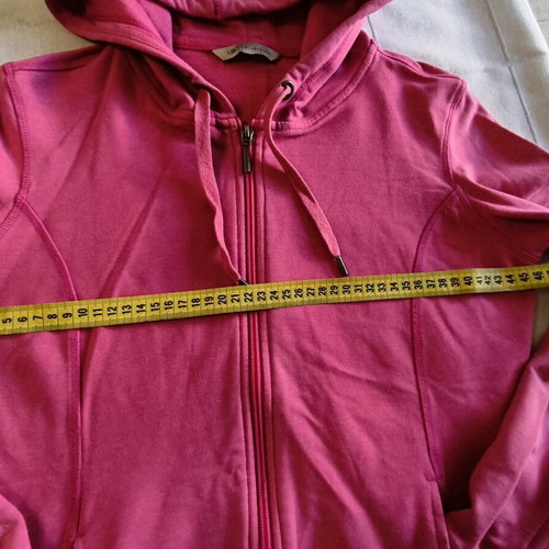 Marks and Spencer cotton blend hoodies used, pack of 2, pink and blue