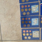 Coins from countries in uncirculated condition