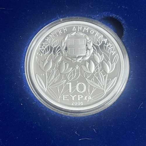Greek Republic 10€ Coin 2006 new