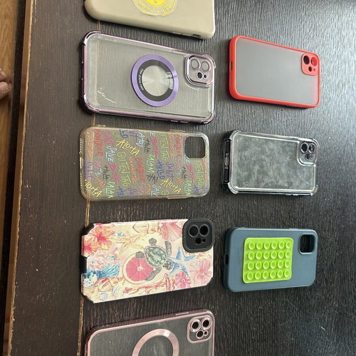 iPhone 11 cases, pack of 8, like new