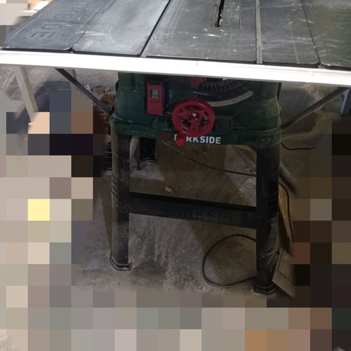 Parkside Floor-Standing Circular Saw like new, max cutting height 85mm