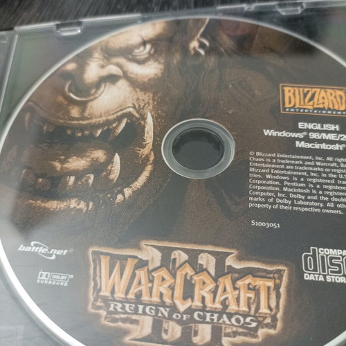 Warcraft Reign of Chaos PC game