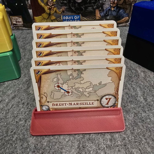 Ticket to ride player trays like new, 3D printed set of 5
