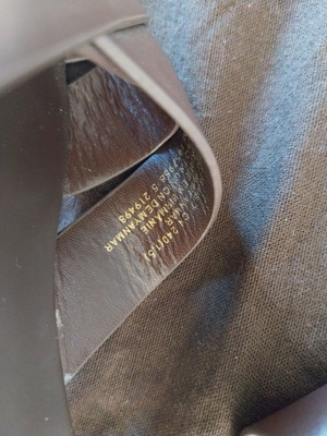 H&M flat brown sandals, size 39
