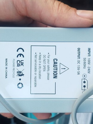 Nintendo Wii U захранване ново, AU щепсел 15V