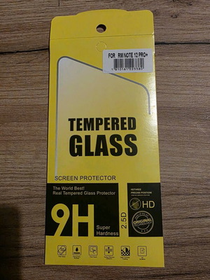 Tempered glass Redmi Note 12 Pro+ new, compatible with Poco X5 Pro 5G