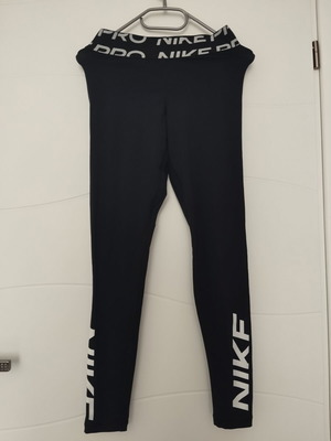 Nike leggings used, black, size S