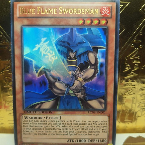 Blue Flame Swordsman Yu-Gi-Oh! card