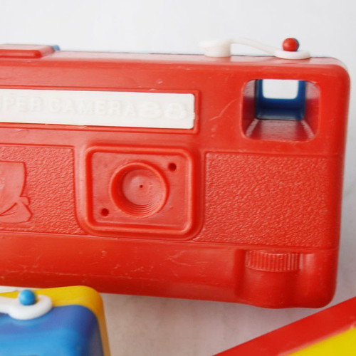 Vintage 70's Super Camera 88 water shooter water gun Biotsiοt Greece new