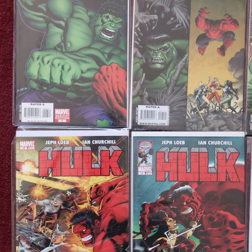 Hulk collection 13 issues like new, Marvel 2008 with Red Hulk & Red She-Hulk