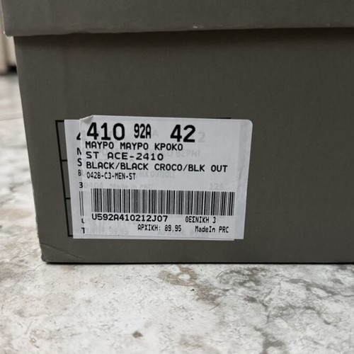 JK London Sneakers Νο 42 Σαν Καινούργια Μαύρα