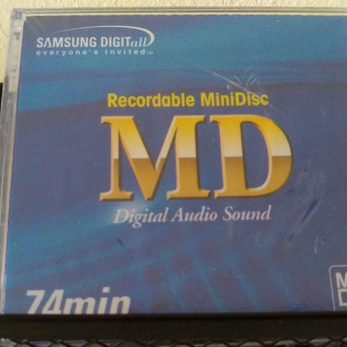 Samsung Minidisc 74 digital audio sound καινούργιο, σφραγισμένο