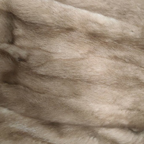 Mink Fur Jacket like new, beige brown, size M