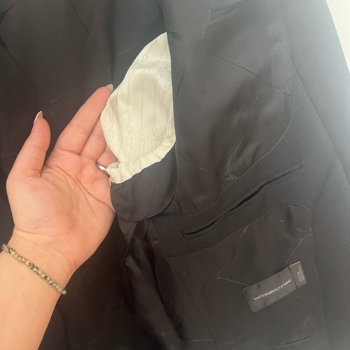 Viktor & Rolf x H&M Black Wool Blazer Size L Like New