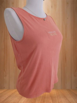 Armani Jeans γυναικείο κοραλί τοπ σαν καινούργιο, μέγεθος M