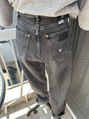 Wrangler jeans, black and grey, size XL 42 14