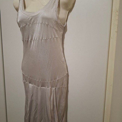 Diesel Vintage Silver Metallic Dress M like new