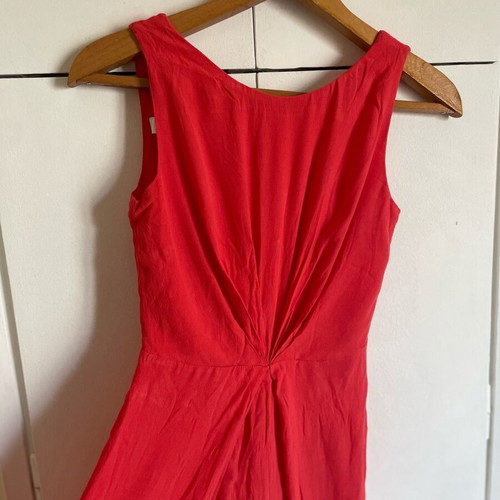 BSB one-piece pantsuit like new, red orange, size M